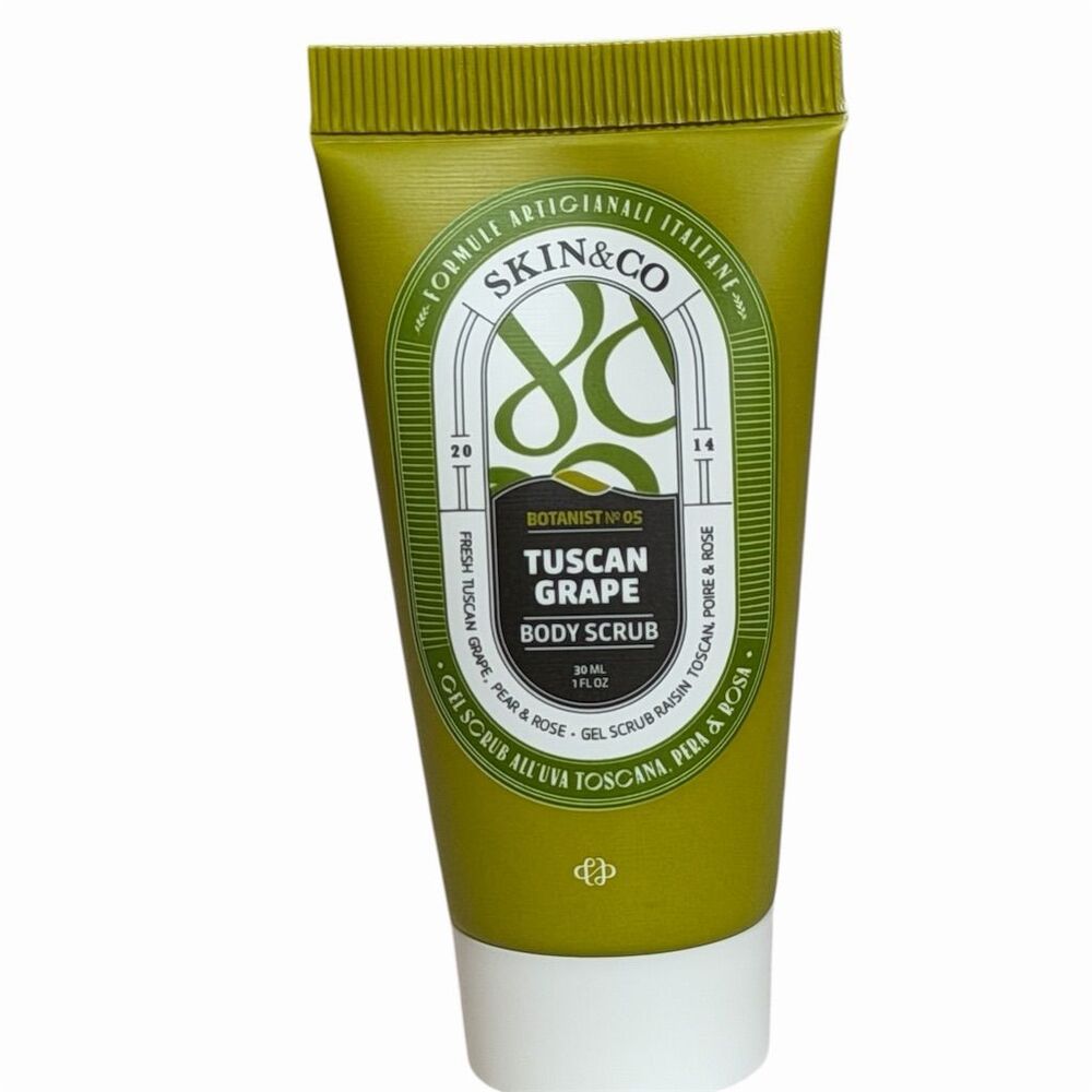 Skin&Co Roma Tuscan Grape Body Scrub 30ml Travel Size